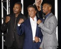 Carl Weathers, Sylvester Stallone and Michael B. Jordan