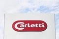 Carletti logo on a signboard