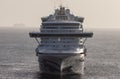 Emerald Princess ship anchored next to Barbados Royalty Free Stock Photo