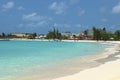 Carlisle Bay in Bridgetown, Barbados Royalty Free Stock Photo