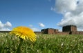 Carlisle Castle Low Angle Royalty Free Stock Photo