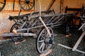 Carload in the Romanian Peasant Museum in Dumbrava Sibiului, Transylvania Royalty Free Stock Photo