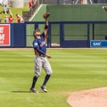 Carlos Correa Catches Pop Fly Houston Astros Royalty Free Stock Photo