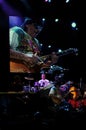 Carlos santana in concert Royalty Free Stock Photo