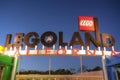 CARLSBAD, CA, FEB 5: Legoland in sunset, February 5, 2014, is a