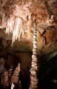 Carlsbad Caverns geologic formations Royalty Free Stock Photo