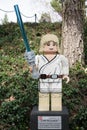 CARLSBAD, US, FEB 6: Star Wars Luke Skywalker Minifigure made wi