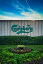 Carlsberg logo on a wal