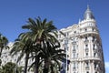 Carlton International Hotel, Cannes croisette france Royalty Free Stock Photo