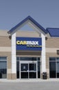 CarMax Auto Dealership. CarMax is the largest used and pre-owned car retailer in the US Royalty Free Stock Photo