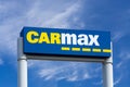 Carmax Dealership Sign and Logo Royalty Free Stock Photo