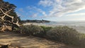 End of the day at Carmel California USA