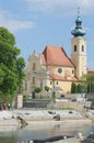 Carmelite Church in Gyor City