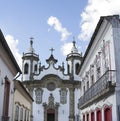 Carmo Church Sao Joao del Rey Royalty Free Stock Photo