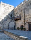 Carmona castle courtyard