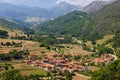 Carmona, green Cantabrian Mountains, Cabuerniga Valley. Cantabria, Spain Royalty Free Stock Photo