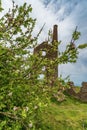 The Carn Galver Mine ruin in Cornwall, England