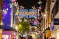 Carnaby Street at Christmas 2021