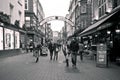 Carnaby street, London. Sepia picture