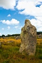 Carnac menhir