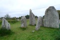 The Carnac stones are an extraordinarily dense collection of megalithic sites of stone arrays, dolmens, tumuli and single menhirs,