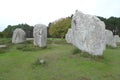 The Carnac stones are an extraordinarily dense collection of megalithic sites of stone arrays, dolmens, tumuli and single menhirs,