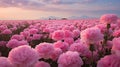 Carnation Flower Field: A Stunning Display Of Nature\'s Beauty