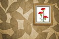 Carnation in Golden Frame