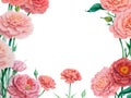 carnation, rose, mother's day, flower, frame, material, background, gift, appreciation, present, mother, mother, bouquet, Royalty Free Stock Photo