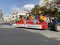 Carnaval parade in Loule, Algarve, Portugal in February 2023