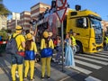 Carnaval in Las Palmas de Gran Canaria in Spain