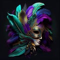 carnaval venetian mask Royalty Free Stock Photo