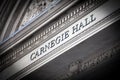 Carnegie Hall New York City Royalty Free Stock Photo