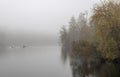 Carnegie Lake in Princeton Royalty Free Stock Photo