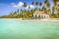 Carneiros Beach and Chapel in Pernambuco, Northeastern Brazil, South America