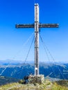 Carnic Alps - Cross on top of a mountain