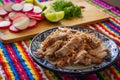Carnitas of Puebla-Pork Carnitas- coloful