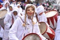 Carnival in the Ausseerland - drum women