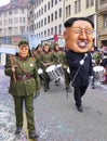 Carnival of Basel - Kim Jong-un Royalty Free Stock Photo