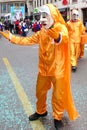 Carnival of Basel - Orange dress