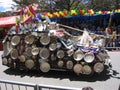 Carnival Bolivia Oruro suitcar