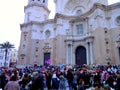 Carnival of Cadiz 2017. Andalusia. Spain Royalty Free Stock Photo