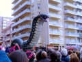 Carnival of Cadiz 2017. Andalusia. Spain Royalty Free Stock Photo