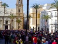 Carnival of Cadiz capital, Andalusia. Spain on March 3, 2019 Royalty Free Stock Photo