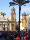 Carnival of Cadiz capital, Andalusia. Spain on March 3, 2019 Royalty Free Stock Photo