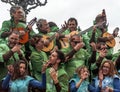 Carnival of Cadiz Royalty Free Stock Photo