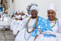 Carnival celebration at Pelourinho in Salvador Bahia, Brazil. Royalty Free Stock Photo