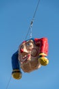 Carnival clown head in Oberaegeri in Switzerland