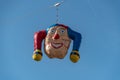 Carnival clown head in Oberaegeri in Switzerland