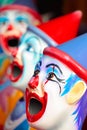 Carnival clowns Royalty Free Stock Photo